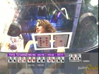 Blonde Puma Swede Wins A Jackpot Inside Poker