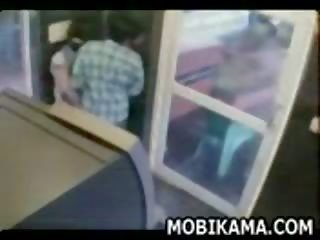 Sex In ATM Cabin