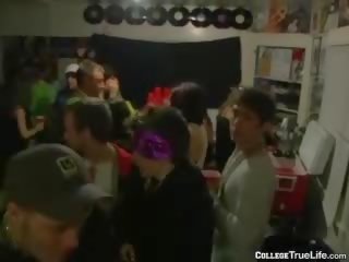 Sex at party in club