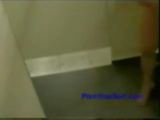 Busty blonde girlfriend fucks her boyfriend in changing room