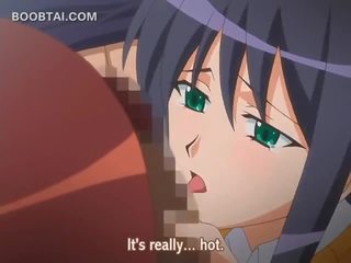 Excited hentai girl getting her squirting cunt teased h