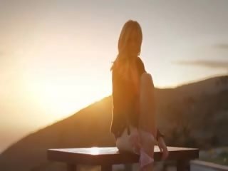 Sunset In Malibu In Art Pose Movie