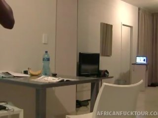 Sex tourist picks up skinny african sex slut lakisha