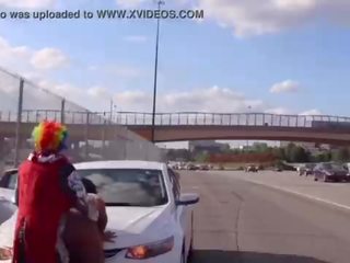 Gibby The Clown Fucks Juicy Tee On Atlanta’s Most Popular Highway