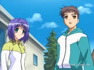 Yang tidak bersalah anime sekolah babe menggoda beliau bersama-pendidikan