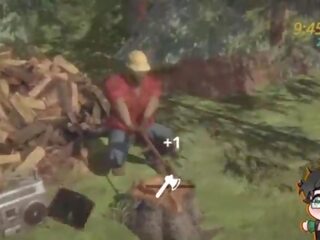 Lumberjack benzi în the pădure &vert; logjam &vert; 12 zi de yaoi s2 e9