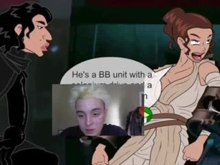 STAR WARS&colon; The lust awakenens &sol; Kylo ren fuck Rey big boobs