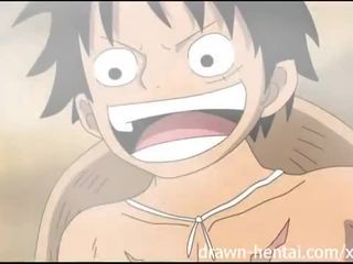 一 片 无尽 - luffy heats 向上 娜美