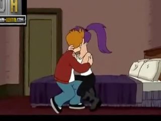 Futurama Porn Fry and Leela having sex