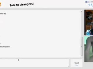 Playing with girl on omegle