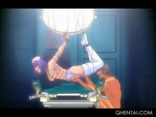 Hentai Sexy Nurse Fucked Hardcore In Ropes Cums Hard