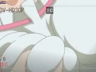 Sesso duro anime prende bocca pieno da enorme pene