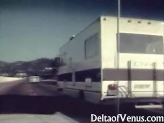ビンテージ 異人種間の ポルノの 1970年代 - ザ· オープン 道路