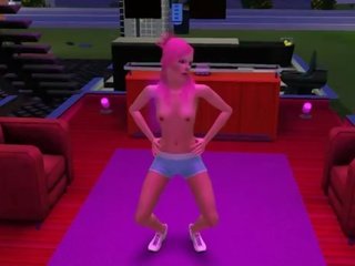 Sims 3 tia ngọn nhảy múa