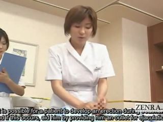 Subtitled Cfnm Japanese Handjob Spa Group Demonstration