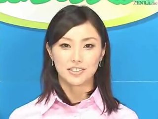 Mosaïque; japonais newscasters obtenir leur chance à éclat