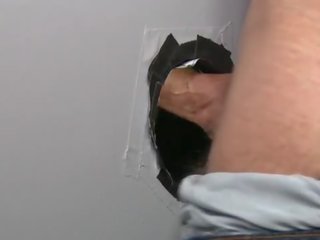 Old school toilet glory hole