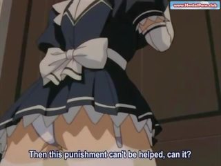 Maids doing bayan training for the new staff hentai