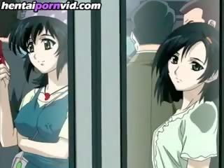 Sexy Fucking And Sucking Lesbian Hentai Part4