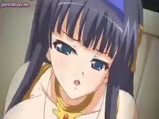 Hot Hentai Brunette Having Anal Sex