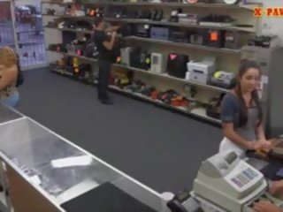 Hot College Girl Pawns Her Pussy And Banged At The Pawnshop