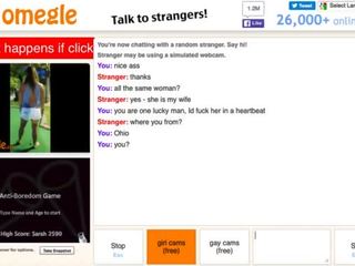 Man flaunts wife on omegle