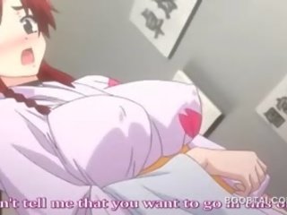 Redhead Hentai Cute Hottie Giving Tit Job In Anime Video