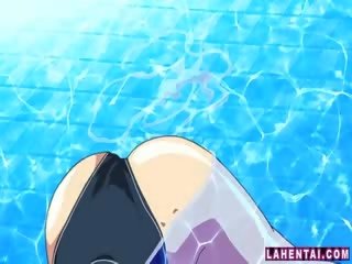 Kartun wings in swimsuit fucked