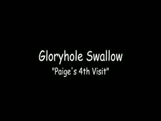 Gloryholeswallow proxy paige 4th besøk