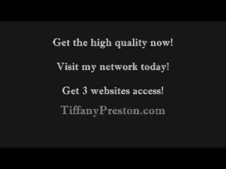 Tiffany preston pertama menelan di tiffanypreston.com video