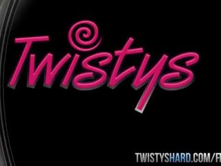 Twisty těžký - ashley adams dostane připojenými opčními vše přes ji kozičky