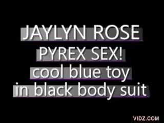 Alluring jaylyn rose licks and sucks toy