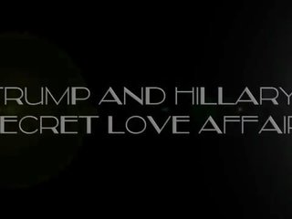 Donald trump at hillary clinton&#039;s secret pag-ibig affair