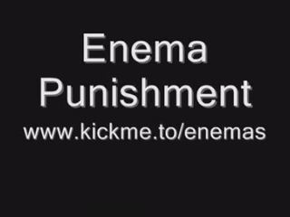 Enema punishment