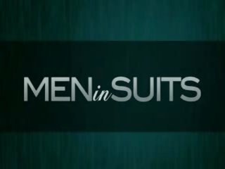 Suited สำหรับ เพศ! businessmen เพศสัมพันธ์