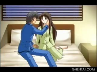 Hentai Sexy Lady Doctor Cunt Licked And Fingered Till She