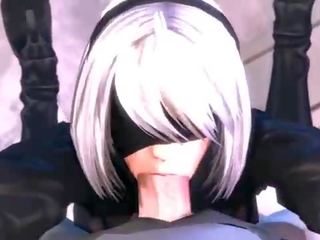 Nier 2b&#039;s decrypted sex files [classified] 2b