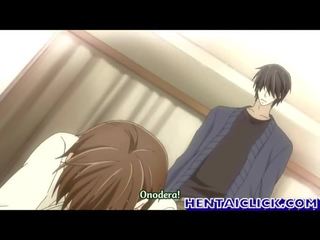 L'anime gai homme ayant chaud baiser et sexe action