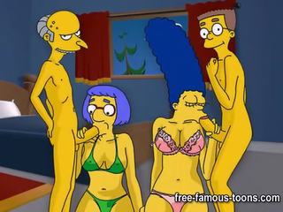 Simpsons hentai hard orgy