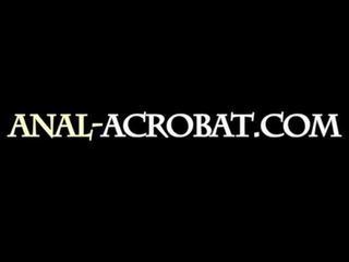 Analno acrobat igre s vibratorji